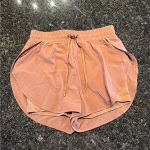 BuffBunny Women's Athletic Shorts in cocoa